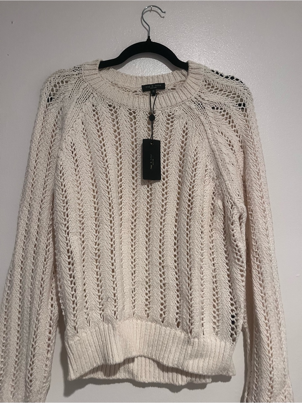 Rag & Bone Knit Ivory Sweater - Picture 1 of 5